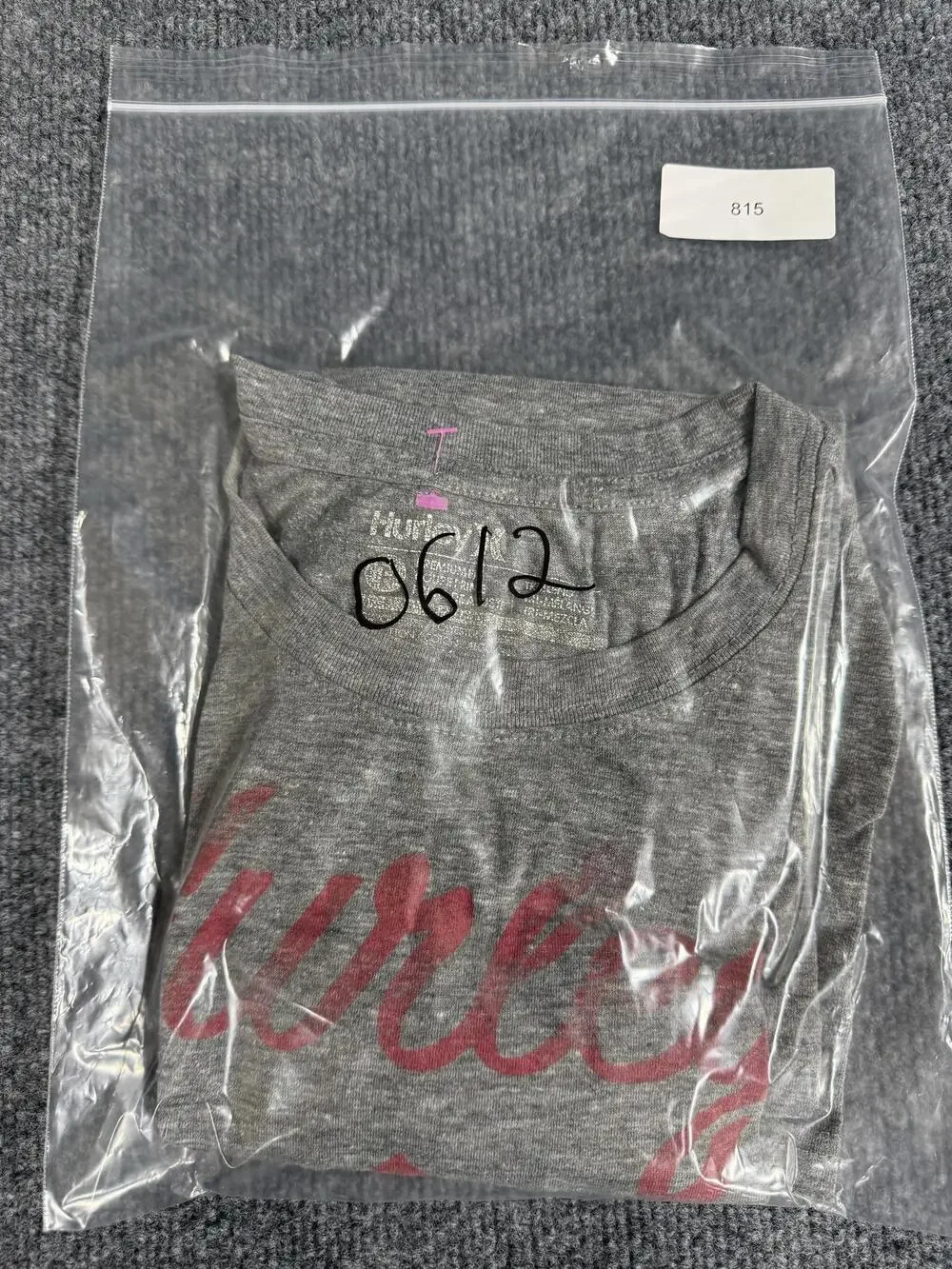 Hurley Shirt Mens Medium Gray EST 99 Logo Graphic T-Shirt Tee Surf Casual Top